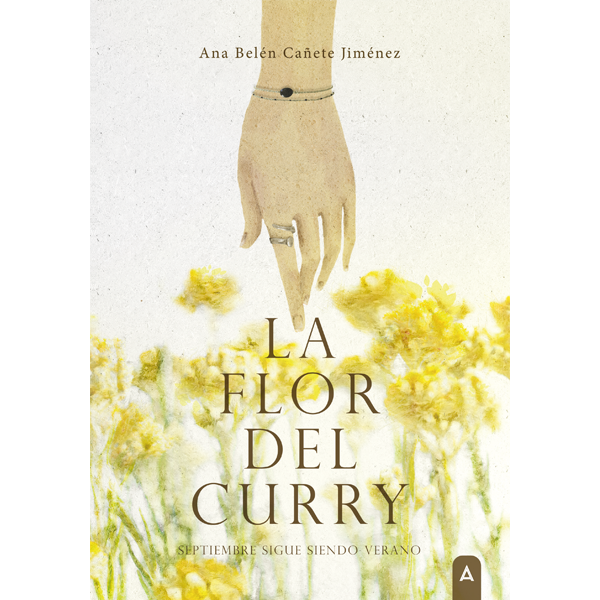 Imagen de la novela "La flor del curry", de Ana Belén Cañete Jiménez.