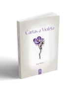 Imagen del poemario "Cartas a Violeta", de Javier Hidalgo, 2024.