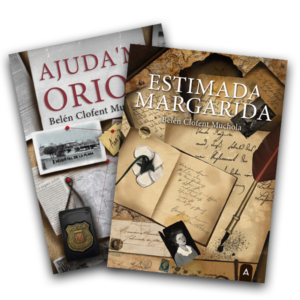 El pack incluye Estimada Margarida y Ajuda'm Oriol, dos novelas de Belén Clofént Muchola